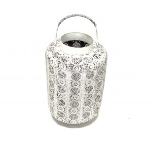 Lantern White Metal