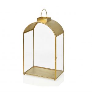 Arch Brass Lantern Large