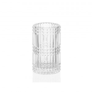Diamond Glass Toothbrush Holder
