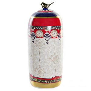 Ginger Jar Multi Colour Porcelain