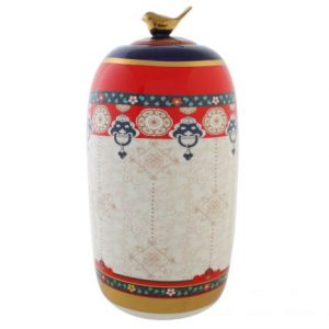 Ginger Jar Multi Colour Porcelain