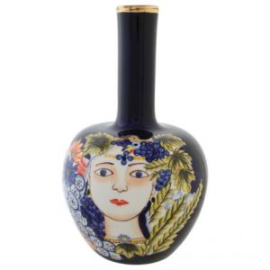 Vase Porcelain Multicoloured