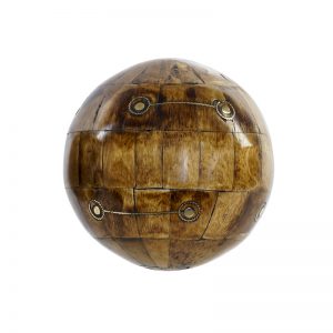 Deco Sphere 10cm Bone 10cm