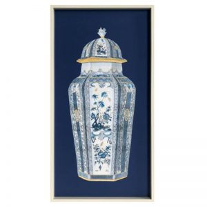 Framed Glass Print Jar