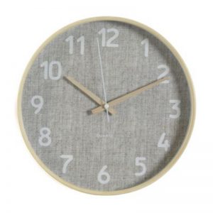 Wall Clock Beige 
