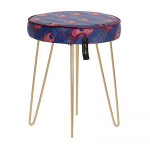 Foot Rest Stool Peacock 