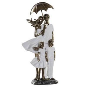 Figure Resin Family All White