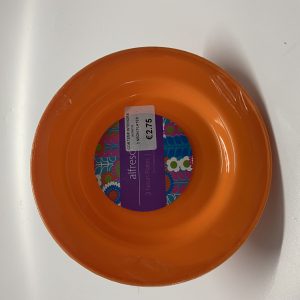 3PCS Set Neon Orange Plates