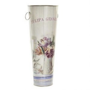 Umbrella Stand Galvanised Pink Large