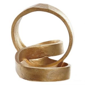 Decoration Resin Abstract Golden