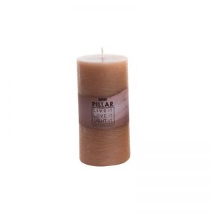 Candle Wax Rustic Tan 14cm