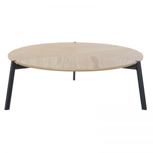 Coffee Table Metal Light Brown