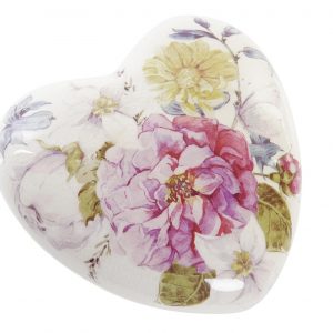 Stoneware Heart White