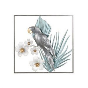 Wall Decoration Metal Parrot