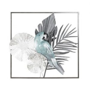 Wall Decoration Metal Parrot
