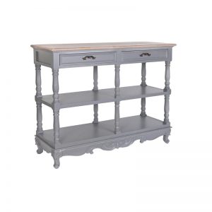 Buffet Paulownia 2 Drawers Grey