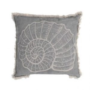 Cushion Cotton Polyester Moon Shell