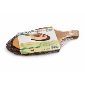 Natural Bark Serving Board With Handle