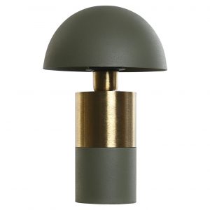 Table Lamp Iron Mushroom Verde Jade