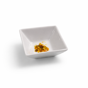 Square White Porcelain Dip Bowl