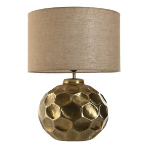 Table Lamp Aluminium Patinado Bronze
