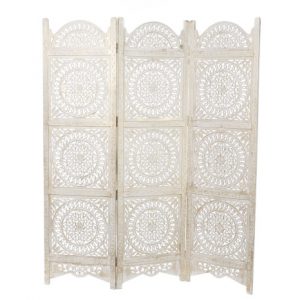 Folding Screen Mango White