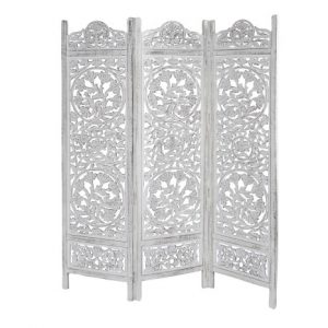 Folding Screen Mango Decape White