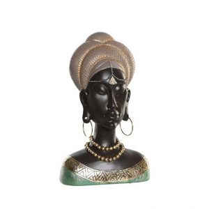 Figure Resin African Bust