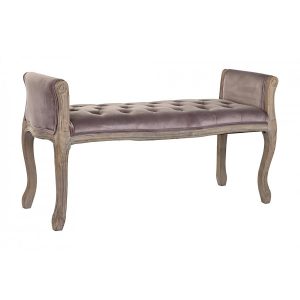 Bench Shoe-Removing Chair Polyester Rubberwood