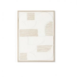 Picture Glass Papier-Mache Framed