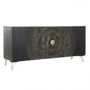 Buffet Mango Metal Mandla Black
