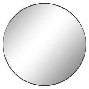 Mirror Metal Mirror Black 120cm