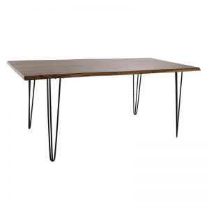 Table Acacia Metal Brown