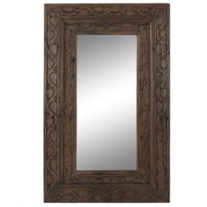 Mirror Recicled Wood Brown
