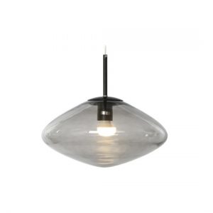 Ceiling Lamp Glass Grey