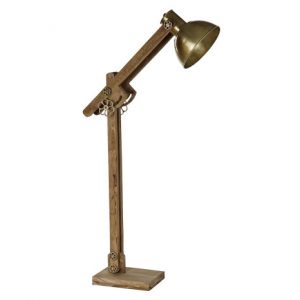 Floor Lamp Mango Metal Flexo Brown