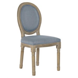 Chair Rubber Linen Rack Beige