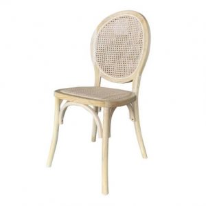 Chair ELM Rattan Light Brown
