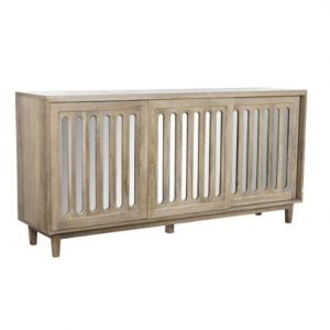 Buffet Mango Mirror Brown