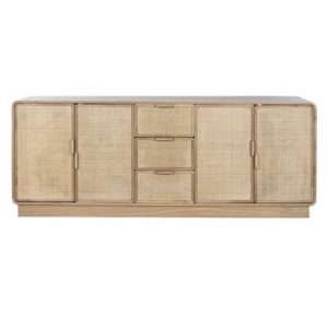 Rattan Buffet Oak Natural