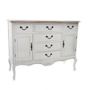 Buffet Spruce Natural White