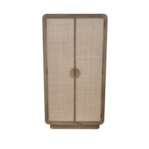 Rattan Closet Wood