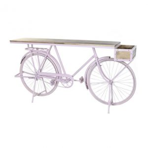 Console Table Iron Mango Bicycle