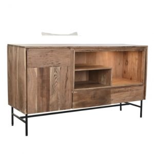 Buffet Acacia Metal Natural
