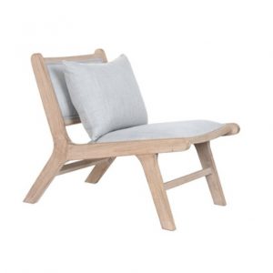 Armchair Spruce Polyester Light Gray