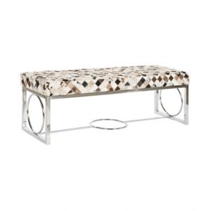 Shoe-Removing Chair Leather Steel Romos