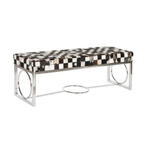 Shoe-Removing Chair Leather Steel Romos