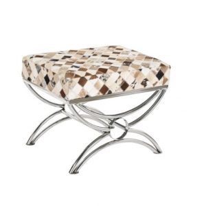 Shoe-Removing Chair Steel Leather Romos