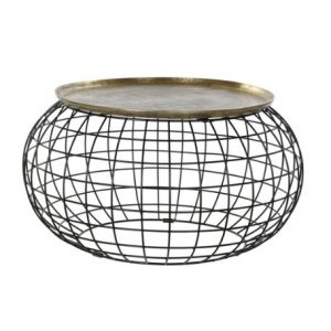 Coffee Table Aluminium Golden