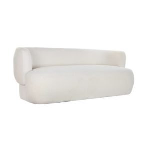 Couch Polyester Borreguito White